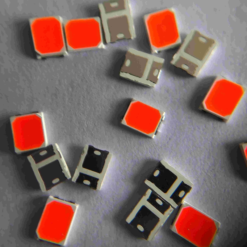 Precise Color Control Red-Green-Blue LED Chip in 3.2mm X 2.8mm Package Size with Copper Base gold Wire